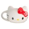 SANRIO Hello Kitty Sculpted Ceramic Mug -Sweet Stationery Store 0016126 hello kitty 16 oz sculpted ceramic mug 625