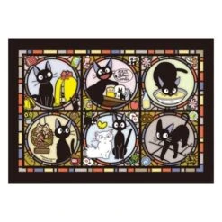 Kiki's Delivery Service Jiji Art Crystal Puzzle