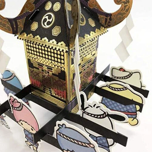 SANRIO Hello Kitty & Friends Shrine Large Pop-Up Card - Image 3