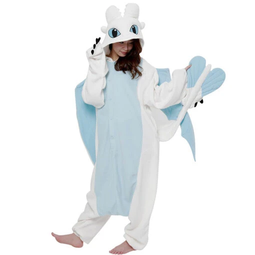 Light Fury Kigurumi