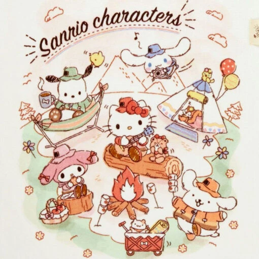Sanrio Cute Camp Hand Towel - Image 2