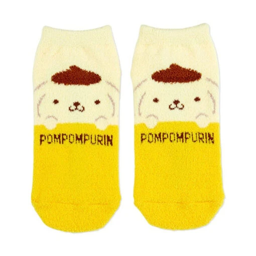 Sanrio Characters Fluffy Face Adult Socks - Image 3