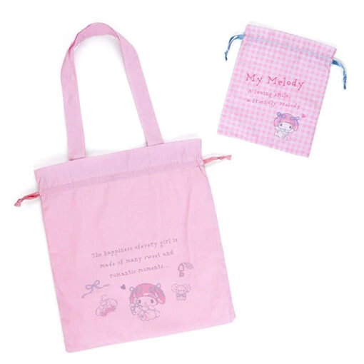 Sanrio Characters Tote And Drawstring Bag Set - Image 2