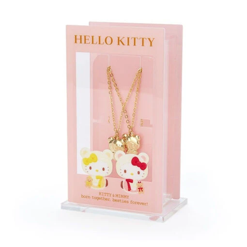 SANRIO Hello Kitty & Mimmy Birthday Necklace Set - Image 3
