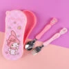 SANRIO My Melody Picnic Utensils Case Set -Sweet Stationery Store 8809639565612 2