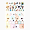 Kakao Friends Cheer Up Memo Stickers -Sweet Stationery Store 8809645624198 1