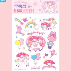 Sanrio Character Tattoo Sheet -Sweet Stationery Store 8809654911647 2