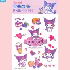Sanrio Character Tattoo Sheet -Sweet Stationery Store 8809654911647 4