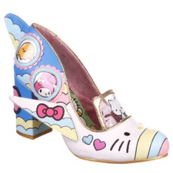 IRREGULAR CHOICE It's Time To Have Fun Heels -Sweet Stationery Store 8IC