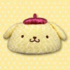 SANRIO Pompompurin Face Cushion -Sweet Stationery Store FR14337