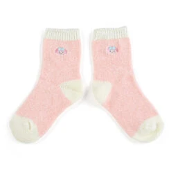 Sanrio Characters Embroidered Chenille Adult Socks -Sweet Stationery Store N 2109 483435 1