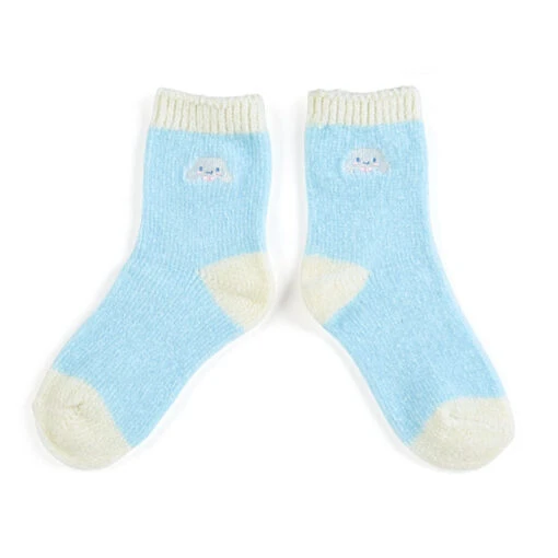 Sanrio Characters Embroidered Chenille Adult Socks - Image 2