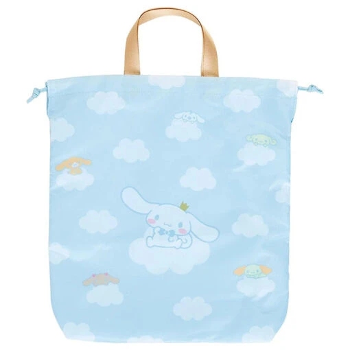 SANRIO Cinnamoroll Blue Drawstring Bag