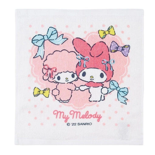 SANRIO My Melody Ribbon Towel & Case - Image 2