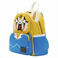 LOUNGEFLY Aggretsuko Two-Face Cosplay Mini Backpack -Sweet Stationery Store ScreenShot2022 11 22at2.28.00PM