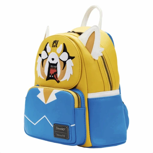 LOUNGEFLY Aggretsuko Two-Face Cosplay Mini Backpack - Image 3