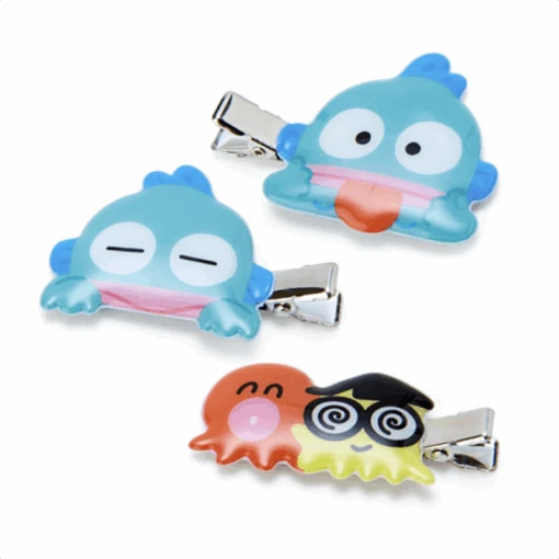 SANRIO Hangyodon Chill Day Hair Clip Set - Image 2