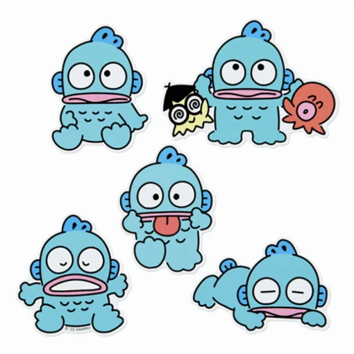SANRIO Hangyodon Chill Day Sticker Pack - Image 2