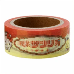 Sanrio Retro Cafe Masking Tape Parfait Case Set -Sweet Stationery Store ScreenShot2023 01 17at11.59.00AM