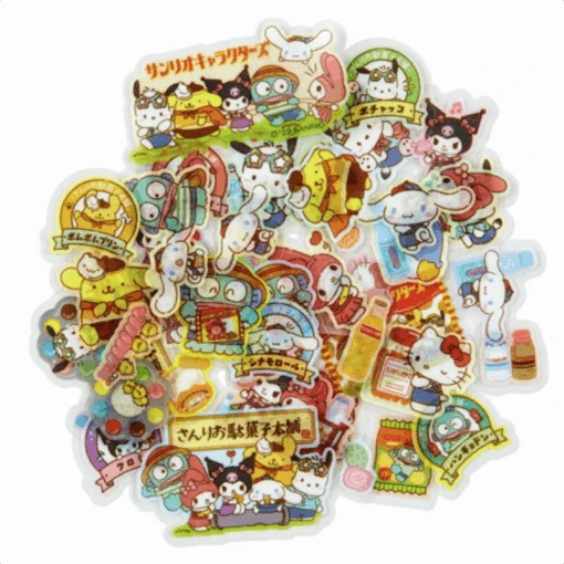 Sanrio Dagashi Honpo Sticker Set - Image 2