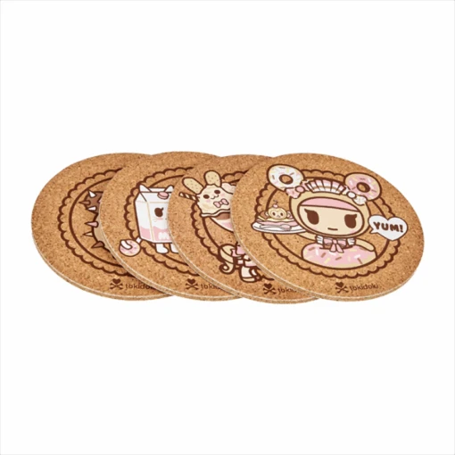Tokidoki Sweet Café Coaster Set Of Four - Image 2