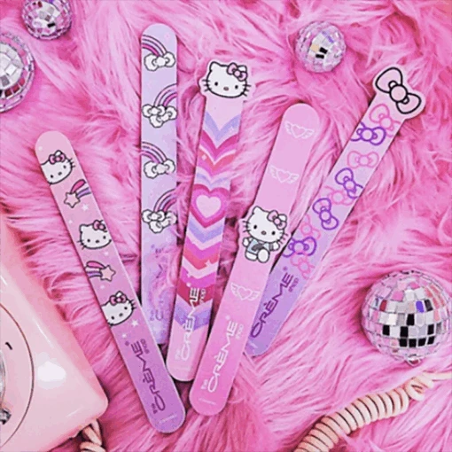 The Crème Shop X Hello Kitty Totally Cute! Nail Files Set Of 5