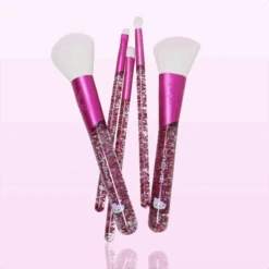 The Crème Shop X Hello Kitty Luv Wave Brush Collection Set Of 5