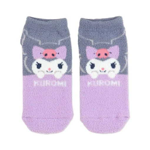 Sanrio Characters Fluffy Face Adult Socks - Image 10