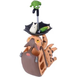My Neighbor Totoro Catbus Nosechara Stacking Figure -Sweet Stationery Store catbus3