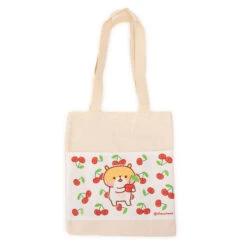 Chewyhams Pocket Eco Tote Bag -Sweet Stationery Store cherry2