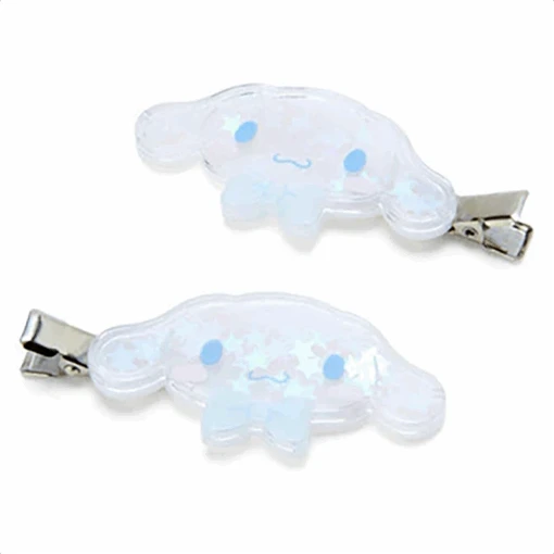 Sanrio Character Face Sparkle Bangs Clip Set - Image 6
