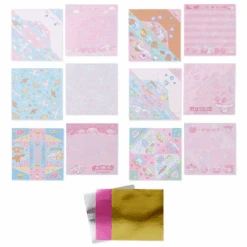 Sanrio Foil Origami Memo Pad -Sweet Stationery Store cno2