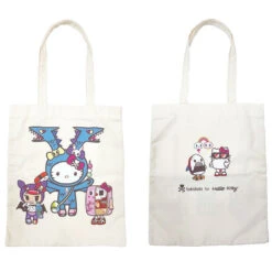 SANRIO Tokidoki For Hello Kitty Sushi Shop Tote Bag -Sweet Stationery Store cream 41287b17 7cd8 42de 8bab c74785e540cc