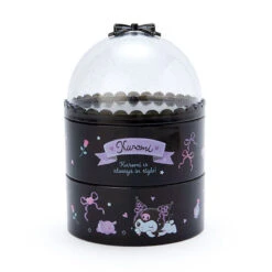 Sanrio Dome Trinket Case -Sweet Stationery Store dome shaped accessory case kuromi