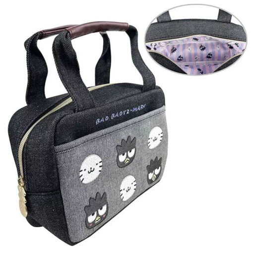 SANRIO Badtz Maru Deluxe Denim Mini Purse - Image 2