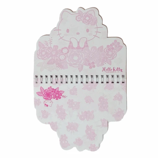 SANRIO Hello Kitty Flowers Die-Cut Spiral Notepad - Image 2