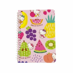 SANRIO Hello Kitty Fruit Mini Spiral Notebook