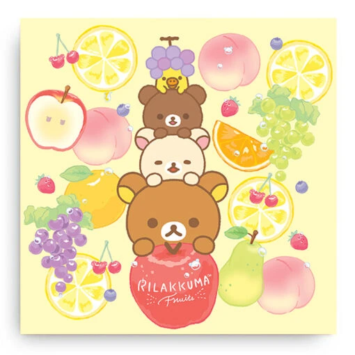 Rilakkuma Fruits Canvas Art Print