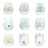 Sanrio Characters Iridescent Glass Cup -Sweet Stationery Store glass1