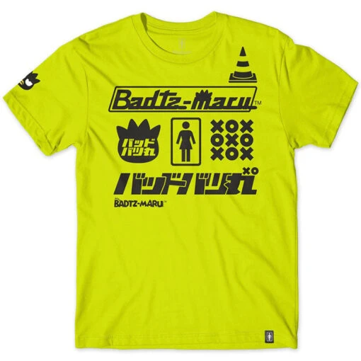 Girl X Sanrio Tokyo Speed Safety Green Badtz Maru Tee