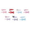 Sanrio Striped Ribbon Hair Clip Set -Sweet Stationery Store hairbowset