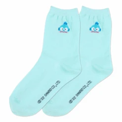 Sanrio Characters Minimal Face Crew Adult Socks -Sweet Stationery Store hgcrewsocks