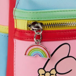 LOUNGEFLY Hello Kitty And Friends Color Block Mini Backpack -Sweet Stationery Store hkbackpackcolorblock8