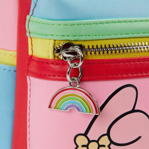 LOUNGEFLY Hello Kitty And Friends Color Block Mini Backpack - Image 8
