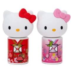 SANRIO Hello Kitty Diecut Kokeshi Eraser Set