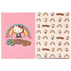 SANRIO Hello Kitty Retro Rainbow Notebook
