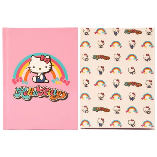 SANRIO Hello Kitty Retro Rainbow Notebook