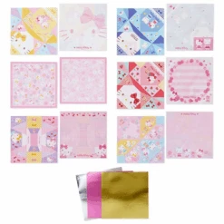 Sanrio Foil Origami Memo Pad -Sweet Stationery Store hko3