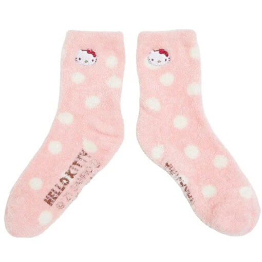 Sanrio Characters Polka Dot Room Socks - Image 2