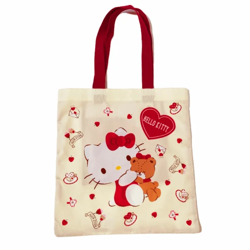 Sanrio Characters Heart Pattern Tote Bag - Image 2